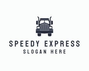 Armored Trailer Truck logo design