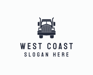 Armored Trailer Truck logo design