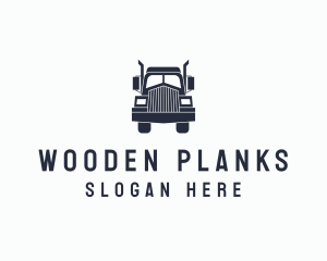 Armored Trailer Truck logo design