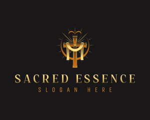 Holy Sacred Cross logo design