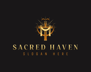 Holy Sacred Cross logo design