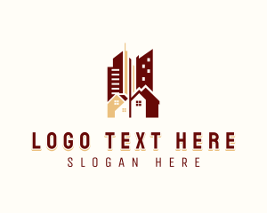 Contractor - Real Estate Building Broker logo design