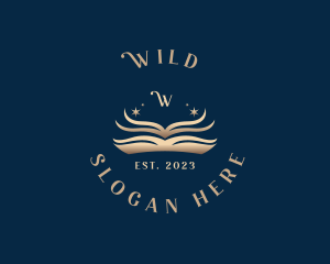 Book - Reading Book Education logo design