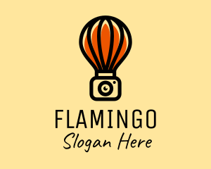 Camera Hot Air Balloon Logo