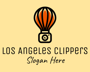 Camera Hot Air Balloon Logo