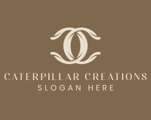 Stylish Ornate Company Letter CC logo design