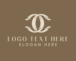 Letter Sn - Stylish Ornate Company Letter CC logo design