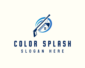 House Clean Pressure Washing logo design