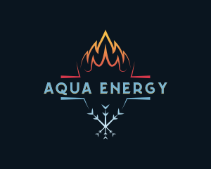 Ice Fire Energy logo design