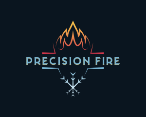 Ice Fire Energy logo design