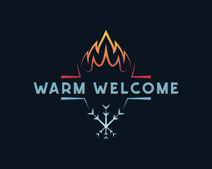 Ice Fire Energy logo design