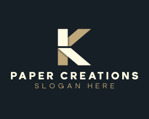 Papercraft - Artisan Papercraft Origami logo design