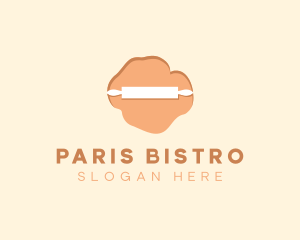 Bakery Rolling Pin logo design