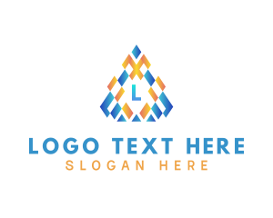 Triangular - Geometric Abstract Triangle logo design