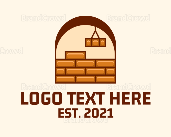 Brick Wall Design Logo