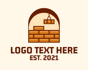 Wall - Brick Wall Design logo design