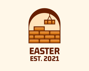Brown - Brick Wall Design logo design