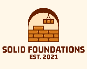 Masonry - Brick Wall Design logo design