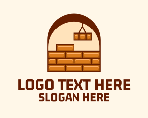 Brick Wall Design Logo