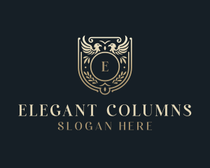 Elegant Eagle Crest logo design