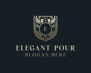 Elegant Eagle Crest logo design