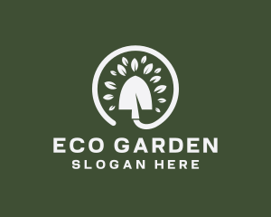 Landscaping Shovel Tool logo design