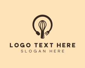 Idea - Bakery Lightbulb Idea logo design