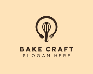 Bakery Lightbulb Idea logo design