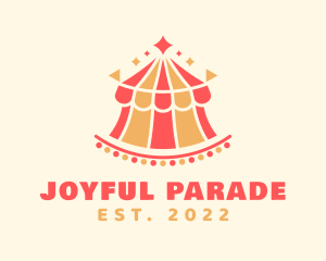 Parade - Fun Carnival Circus Tent logo design