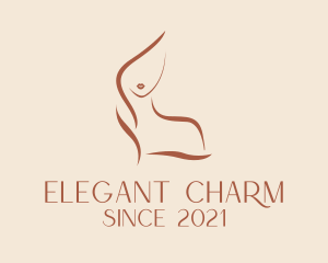 Elegant Fashion Woman Beauty logo design