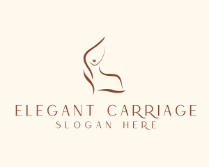 Elegant Fashion Woman Beauty logo design