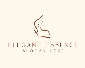 Elegant Fashion Woman Beauty logo design