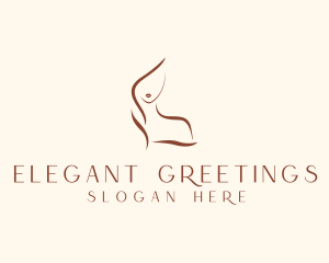 Elegant Fashion Woman Beauty logo design