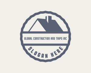 Roof Services - Chimney Roof Repair logo design