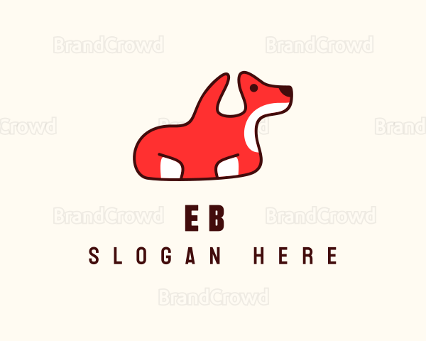 Cute Puppy Dog Logo