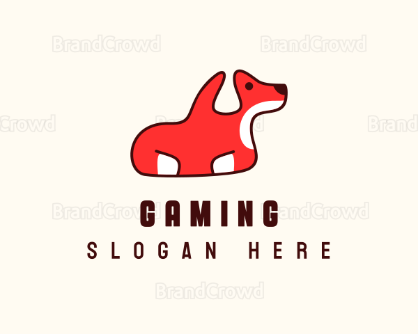 Cute Puppy Dog Logo