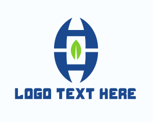 Letter H - Letter H Leaf logo design