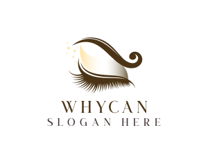 Cosmetic Eyelash Makeup Logo