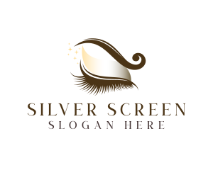 Grooming - Cosmetic Eyelash Makeup logo design