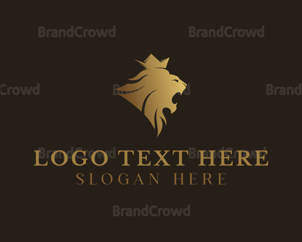 Lion Crown Company Logo
