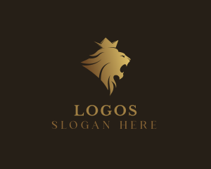 Royal - Lion Crown Company logo design