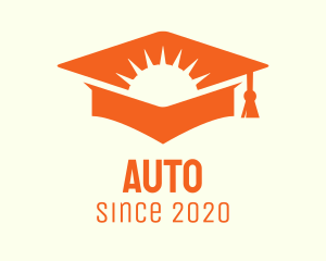 Graduating - Sunrise School Education logo design