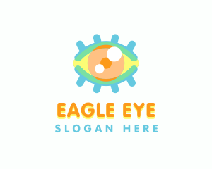 Optical Round Eyes logo design