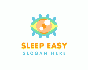 Optical Round Eyes logo design