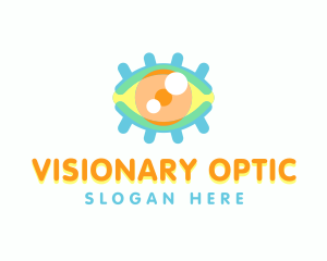 Optic - Optical Round Eyes logo design