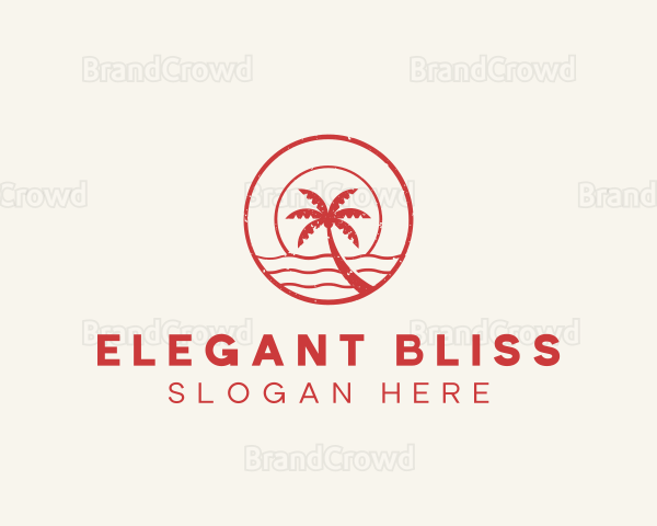 Palm Tree Island Resort Logo