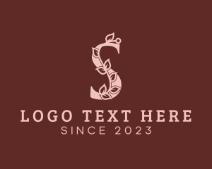 Aesthetic - Wellness Boutique Letter S logo design
