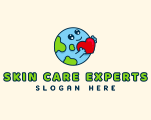 Earth Care Love logo design