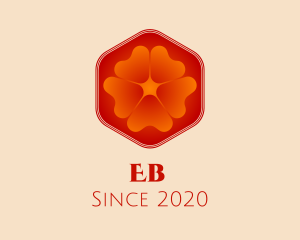Orange Flower Spa logo design