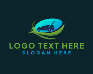 Yard - Lawn Mower Garden logo design